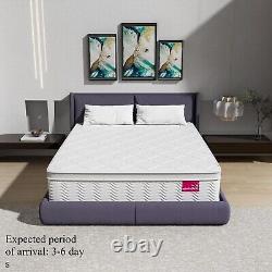10.2 9-Zone Pocket Sprung Memory Foam Mattress, 3D Fabric, 135x190cm