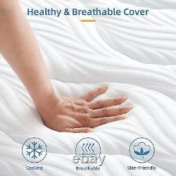 10.2 Hybrid Mattress, Individual Pocket Springs and Breathable Gel Memory Foam