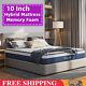 10'' Deep Pocket Sprung Single Double Mattress Memory Foam Hybrid Mattress Uk