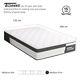 10 Double 4ft6 Mattress Euro Top Hybrid Memory Foam Pocket Coils Bed In A Box