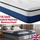 10'' Hybrid Mattress 3ft 4ft6 Double Single Breathable Memory Foam Pocket Sprung