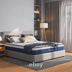 10 Hybrid Mattress Breathable Memory Foam Pocket 3FT 4FT6 Double Single NEW