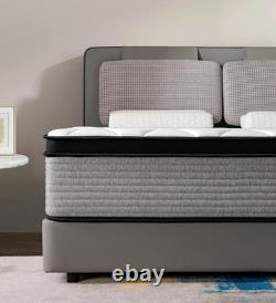 10 Inch Gel Memory Foam 7 Zone Orthopedic Double Mattress Pocket Sprungs Hybrid