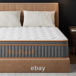 10-Inch Hybrid Memory Foam Mattress with Pocket Springs and Motion Isolation