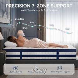 10 Inch Hybrid with 7-Zone Pocket Springs & Memory Foam