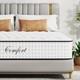 10 Inch King Mattress With Memory Foam, 7 Zone Pocket Sprungs