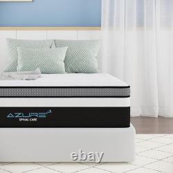 10 Inch King Size Mattress 5FT Gel Memory Foam & Pocket Sprung 150x200x25 cm Ima