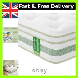 10 Inch Medium Firm Single Mattress Gel Memory Foam & Pocket Spring Hybrid