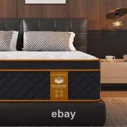 10 Inch Memory Foam Hybrid Mattress, Medium Firm and Individually Pocket Sprungs
