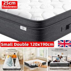 10'' Luxury Orthopaedic Memory Foam Hybrid Mattress 4FT Small Double 120x190cm