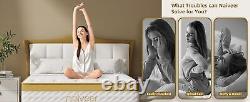 10 Memory Foam 5FT King Luxury Mattress Pocket Sprung Medium Firm Mattress