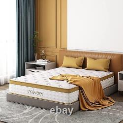 10 Memory Foam 5FT King Luxury Mattress Pocket Sprung Medium Firm Mattress