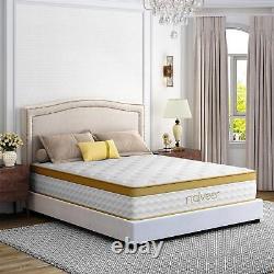 10 Memory Foam 5FT King Luxury Mattress Pocket Sprung Medium Firm Mattress