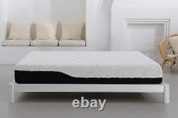 10 Thick Memory Foam Pocket Sprung Mattress Double 5ft King Size