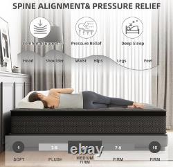 10 inch Hybrid Pocket Spring Memory Foam Mattres