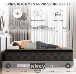 10 inch Hybrid Pocket Spring Memory Foam Mattres