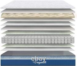 10inch Deep Double Single Mattress Pocket Sprung Breathable Memory Foam Mattress
