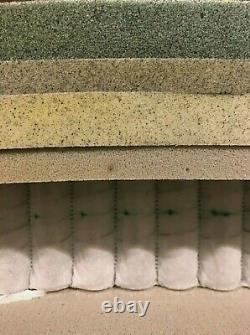 11 Extra Thick King Size Firm Memory Foam Pocket Sprung Mattress Orthopaedic