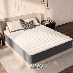 12 Inch King Size Mattress 7-Zone Memory Foam with Pocket Sprung for Body Suppor