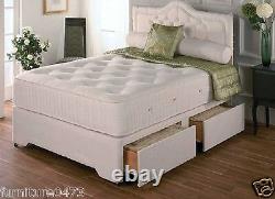 12 Thick Memory Foam Pocket Sprung Mattress Balmoral