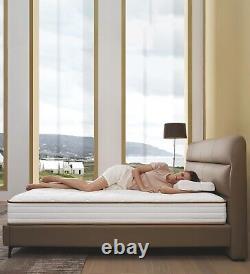 20cm Thick Memory Foam Hybrid Mattress & Pocket Sprung Mattress, Medium Firm Matt