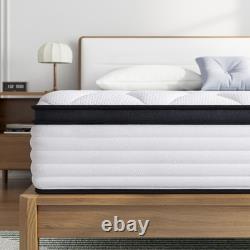 22CM 25CM Hybrid Memory Foam Mattress 4FT 5FT 6FT King Double Bed Comfort