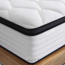 22CM 25CM Hybrid Memory Foam Mattress 4FT 5FT 6FT King Double Bed Comfort