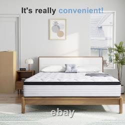 22CM 25CM Hybrid Memory Foam Mattress 4FT 5FT 6FT King Double Bed Comfort