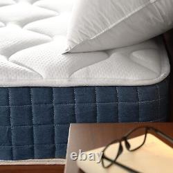 25/27cm Spring Memory Foam Bed Mattress 3ft 4ft 4ft6 5ft Single Double King Size