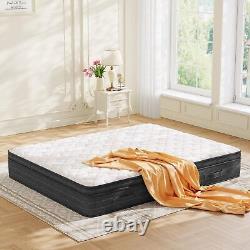 25cm/27cm Luxury Orthopaedic Pocket Sprung Memory Foam Mattress 3FT 4FT 4FT6 5FT
