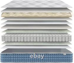 25cm/27cm Mattress Pocket Sprung Double Mattress Memory Foam Hybrid Mattress UK