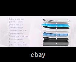 25cm Hybrid Memory Foam Pocket Sprung Mattress Single 90x190cm MediumFirmSupport