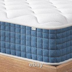 25cm Hybrid Pocket Sprung Mattress with Memory Foam 3ft 4ft6 5ft King 6ft S King