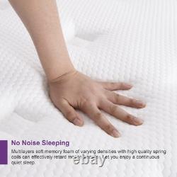 25cm- Twirest Hybrid Double Mattress-Cool Memory Foam & Supportive Pocket Spring