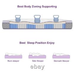 25cm- Twirest Hybrid Double Mattress-Cool Memory Foam & Supportive Pocket Spring