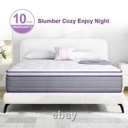 25cm- Twirest Hybrid Double Mattress-Cool Memory Foam & Supportive Pocket Spring