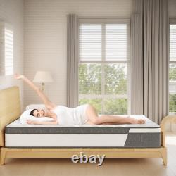 27cm Small Double 4FT Mattress 10 Gel Memory Foam Medium Firm Pocket Sprung Bed