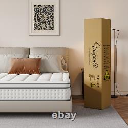 28cm Hybrid Mattress with Pocket Springs & Memory Foam for Enhanced Support