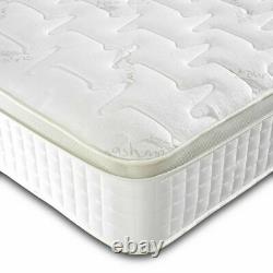 3000 Pocket Sprung High Quality Pillow Top Cashmere 3FT 4FT 5FT 6FT Mattress