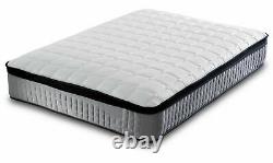 3000 Pocket Sprung Luxury Pillow Top Single Double King Size Cashmere Mattress