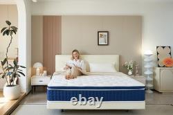 30/34CM Hybrid Memory Foam Pocket Sprung Double 4FT6 Mattress King 5FT In a box