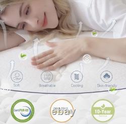 30 cm brand new Depth Memory Foam Pocket Sprung Mattress 4FT6 DOUBLE