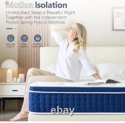 30 cm brand new Depth Memory Foam Pocket Sprung Mattress 4FT6 DOUBLE