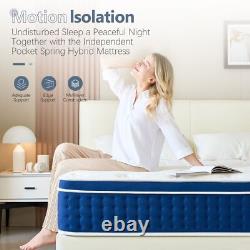 30cm Hybrid Memory Foam 5FT King Mattress Pocket Sprung Double 4FT6 6FT In a box