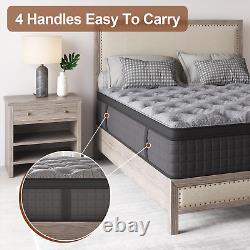 34Cm Double Hybrid Mattress Mattress Comfortable Memory Foam and Pocket Spring