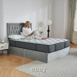3FT Hybrid Single Mattress Gel Memory Foam Pocket Sprung & Medium Firm Mattress