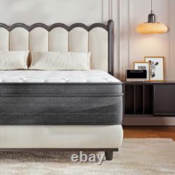 3FT Single Hybrid Mattress 10inch Memory Foam Pocket Sprung Medium Firm 90x190cm