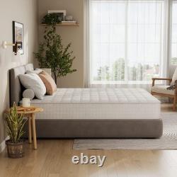 3FT Single Hybrid Mattress with Breathable Memory Foam & Pocket Springs White