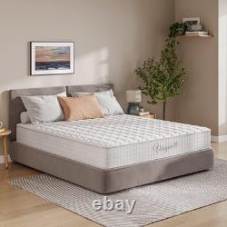 3FT Single Hybrid Mattress with Breathable Memory Foam & Pocket Springs White