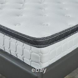 3ft Single 10 Thickness 4000 Pocket Sprung Memory Mattress Luxury Damask Hypo